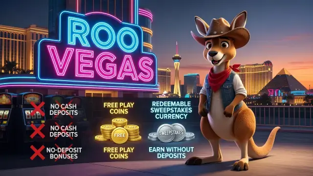 Why Roo Vegas Skips No-Deposit Bonuses in Favor of Sweepstakes Rewards